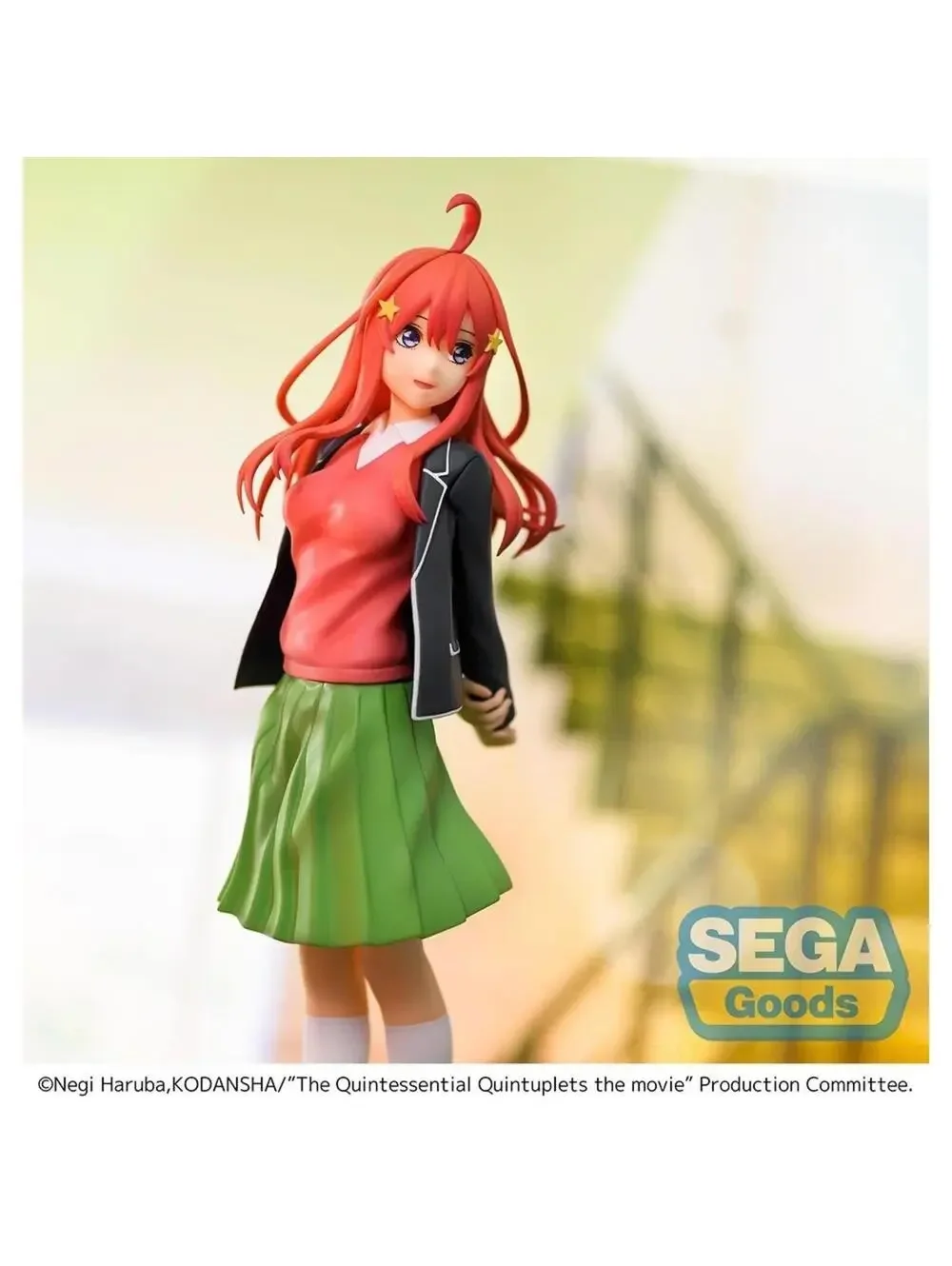 Sega Itsuki Nakano Figure Unisex OS Red New Quintessential Quintuplets SPM